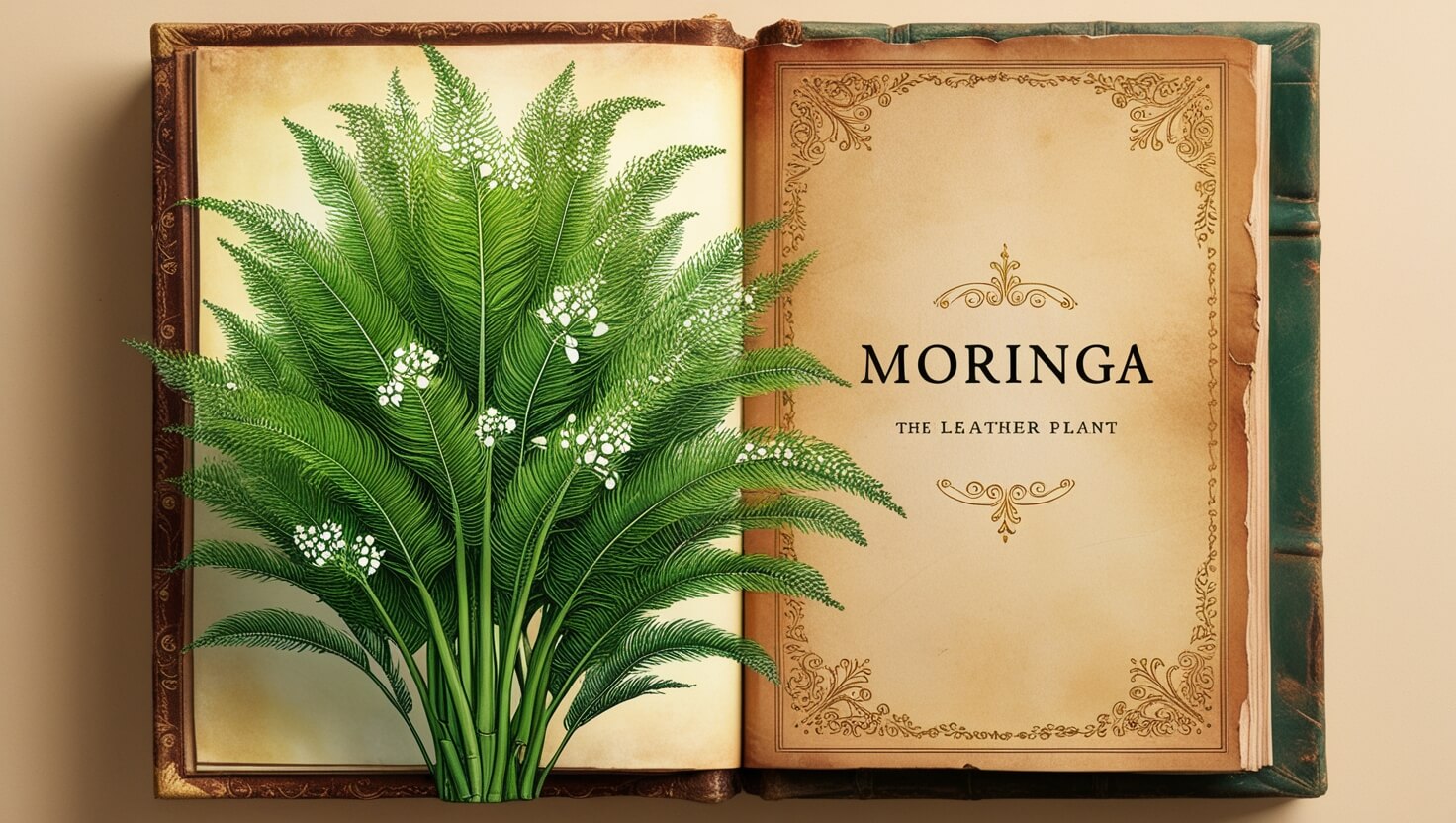 Organic moringa powder