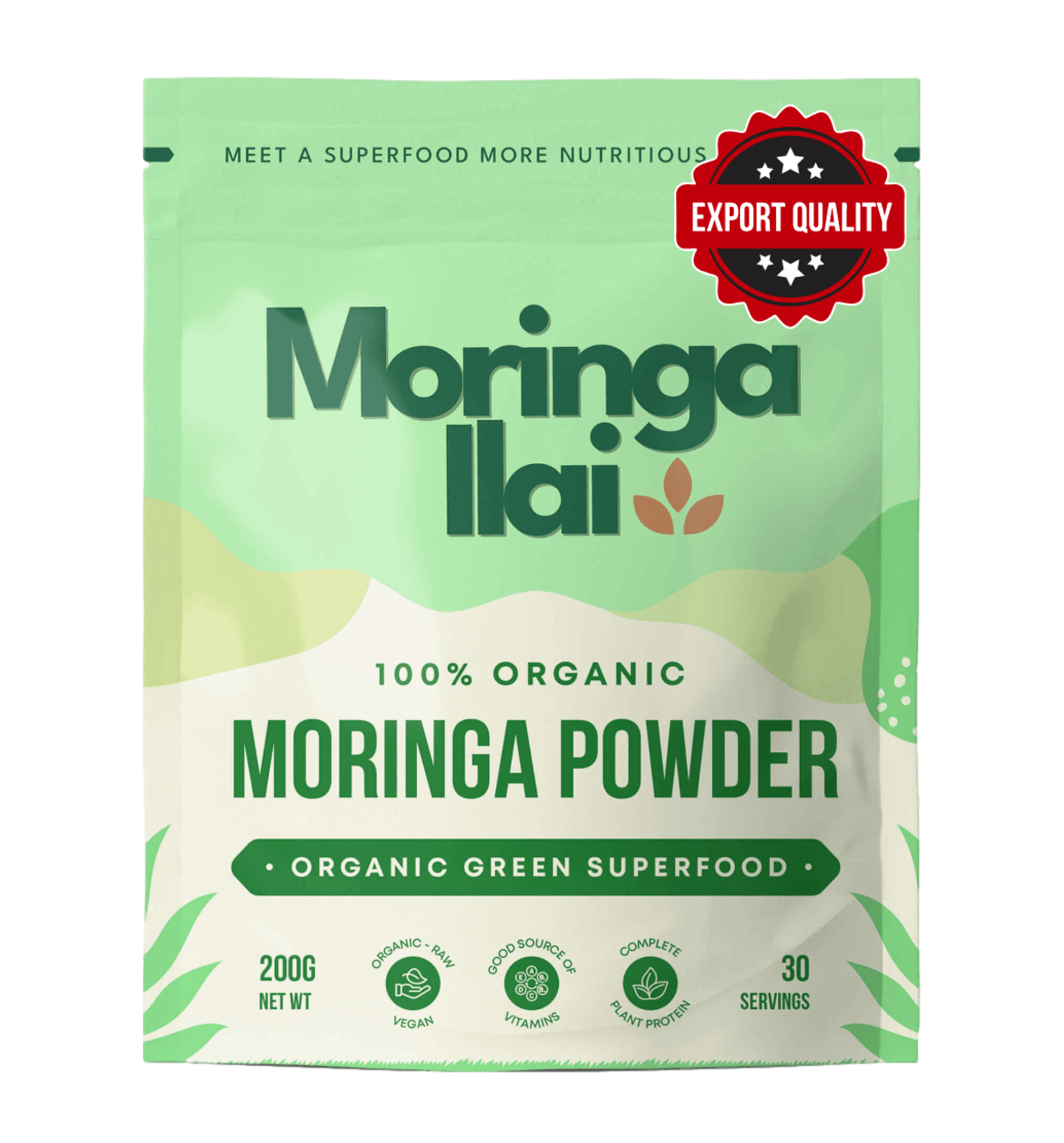 Pure moringa powder